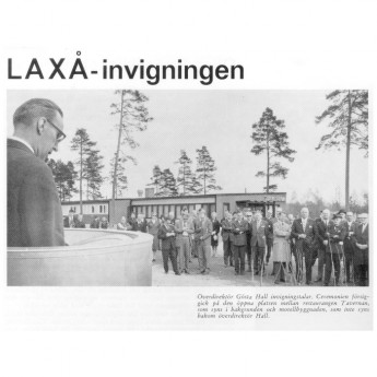 Laxå inauguration 2