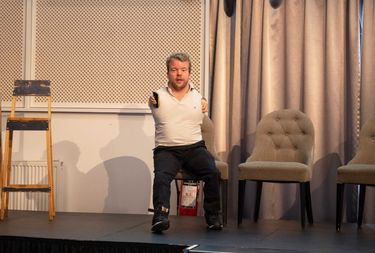 Daglig leder Bjørnar Erikstad i Stiftelsen Vi, som jobber for et aktivt og meningsfylt liv for mennesker med funksjonsnedsettelse. Foto  Tone Mella.jpg