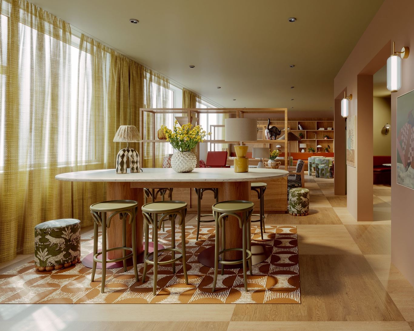 Scandic Charlottenburg Livingroom